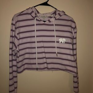 Ivory Ella cropped hoodie❤️